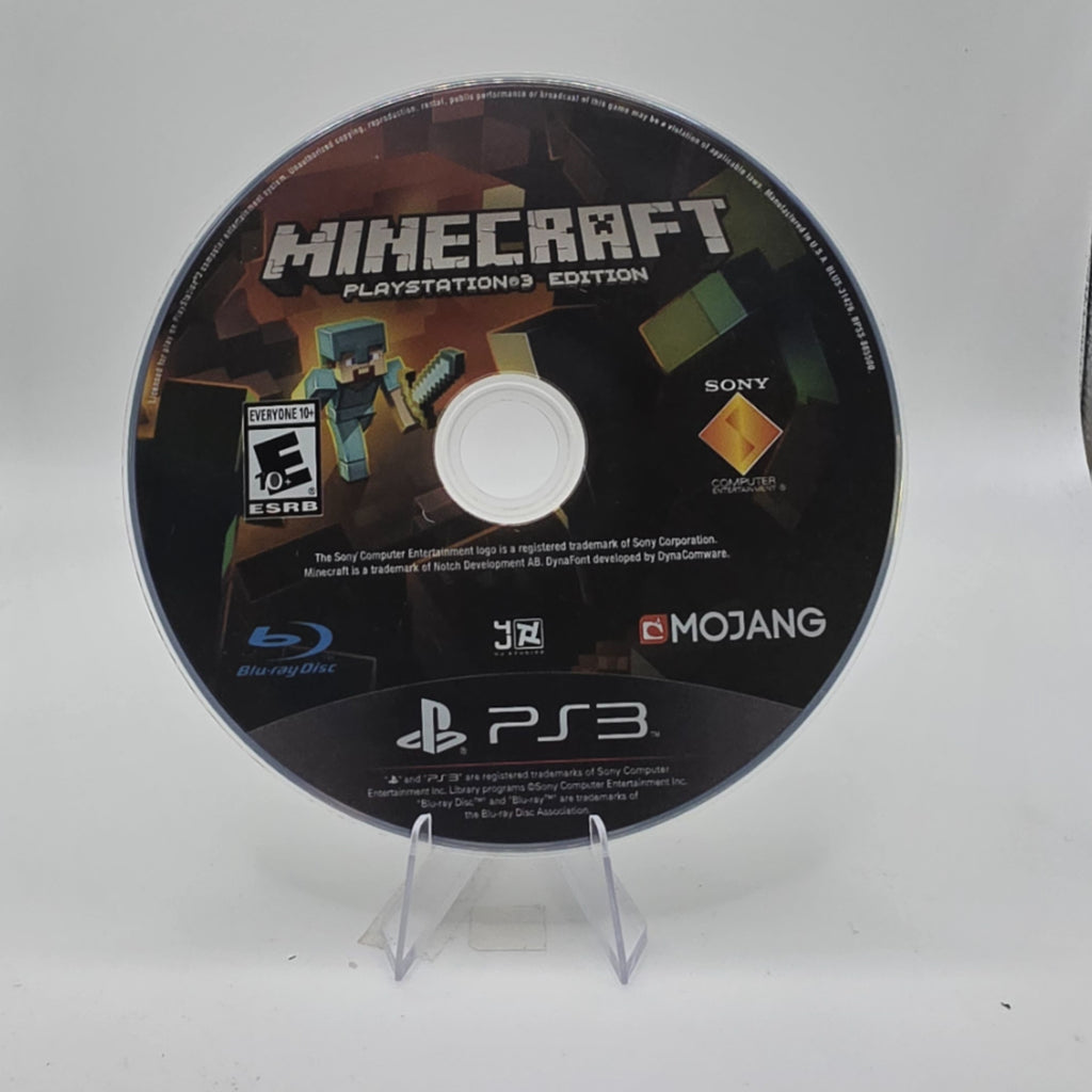 Minecraft PlayStation 3 Edition PS3 Disc Only