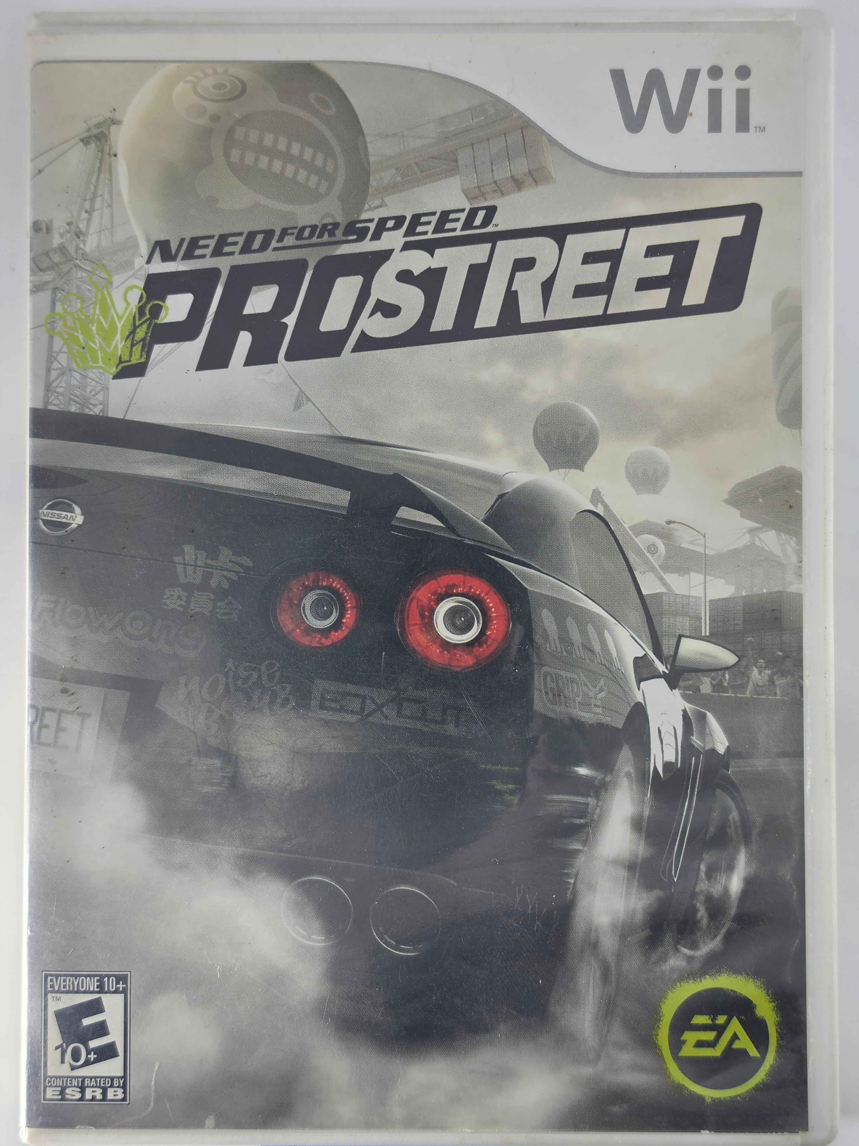 Need for Speed ProStreet Wii CIB Complete with Manual