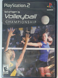 Women's Volleyball Championship PS2 Complete In Box Sports Game