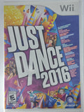 Just Dance 2016 Wii Manual + Disc Dance Music Game