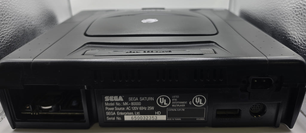 Sega Saturn MK-80000 Console w/ Street Fighter Alpha Tested Working Sega Saturn