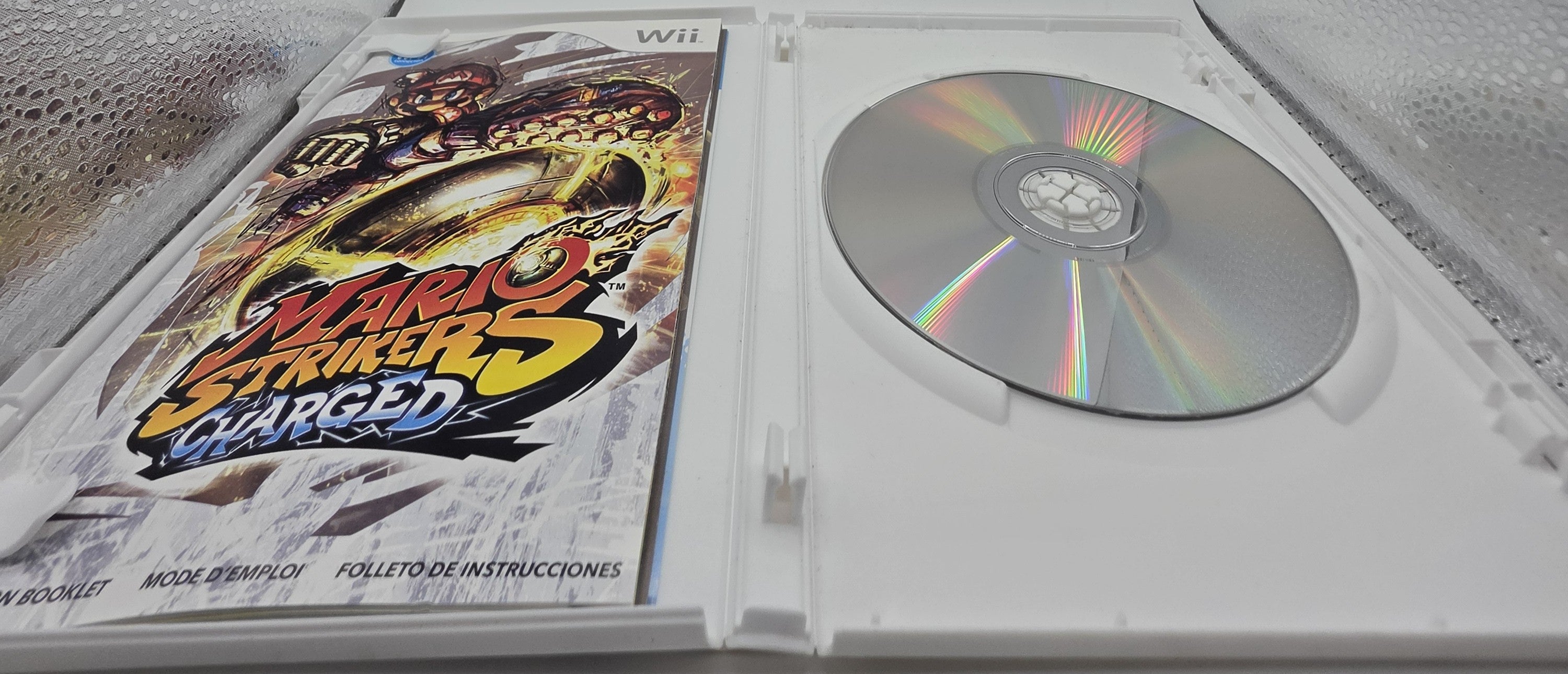 Mario Strikers Charged Wii CIB Complete Case Manual Disc