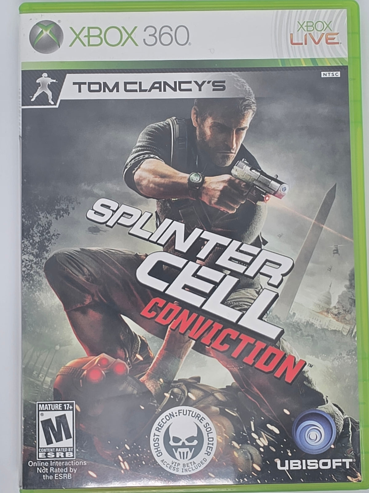 Tom Clancy's Splinter Cell Conviction Xbox 360 CIB Tested Working