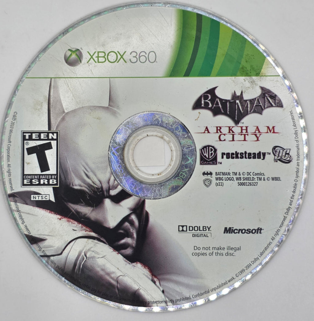 Batman Arkham City Xbox 360 Disc Only