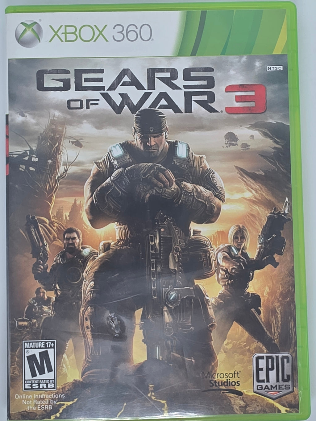 Gears of War 3 Xbox 360 CIB Tested Working