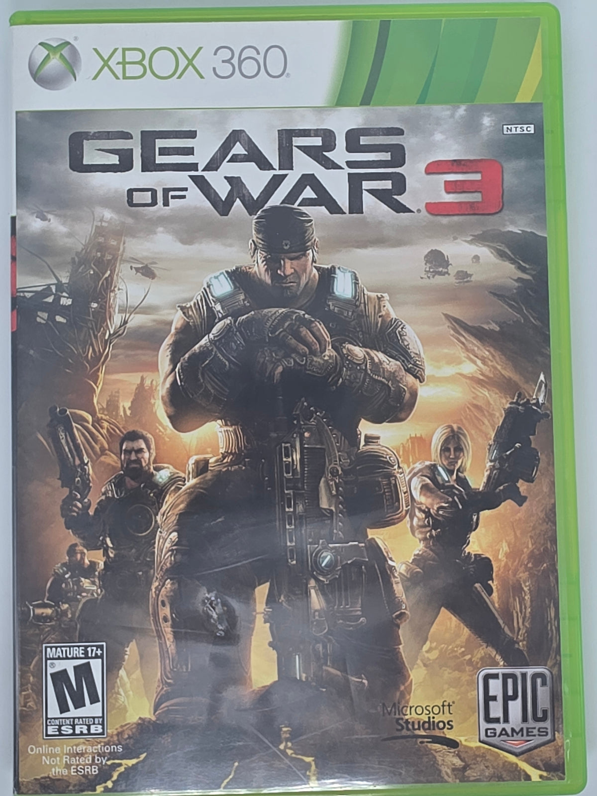 Gears of War 3 Xbox 360 CIB Tested Working