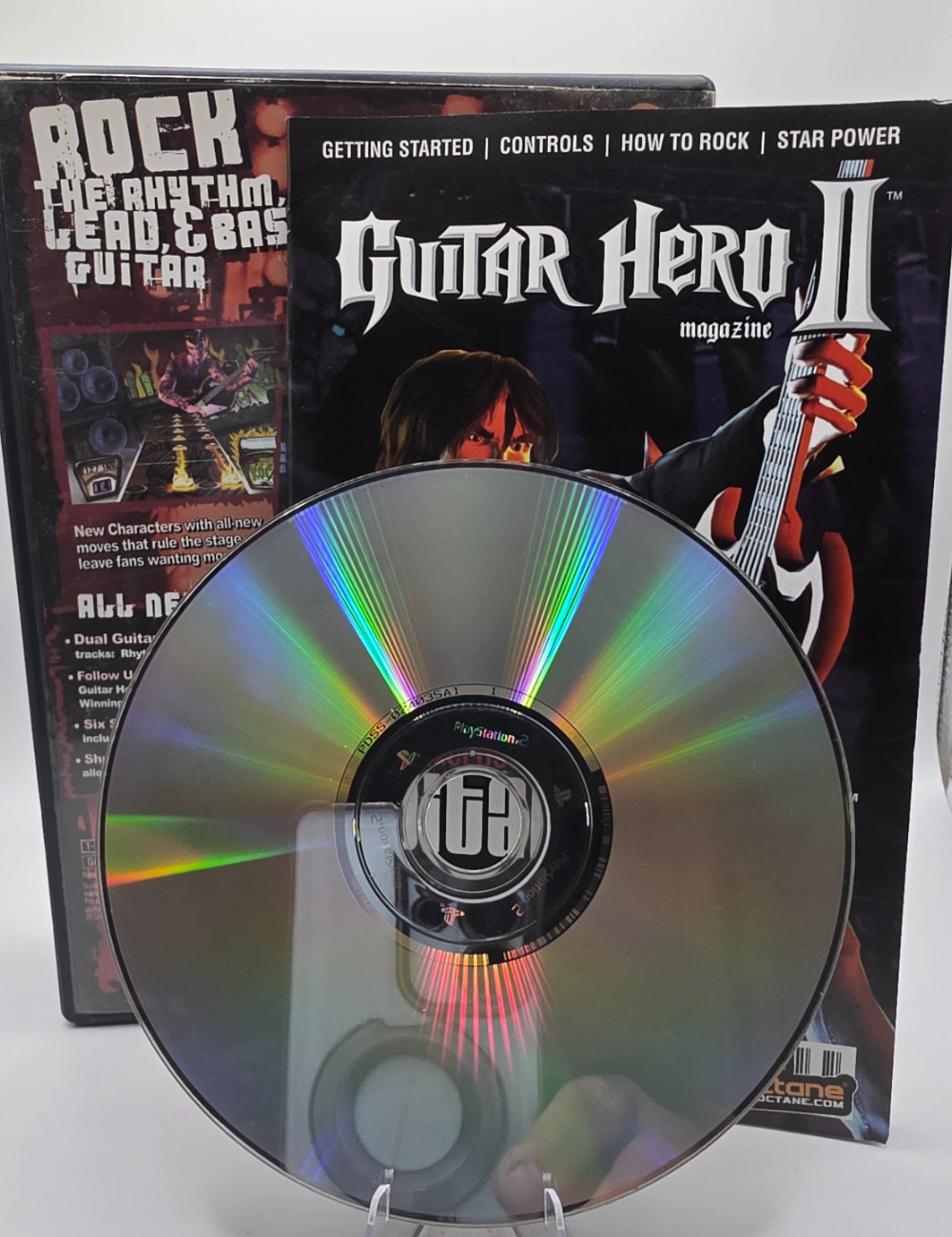 Guitar Hero II PS2 CIB Complete Case Manual Disc