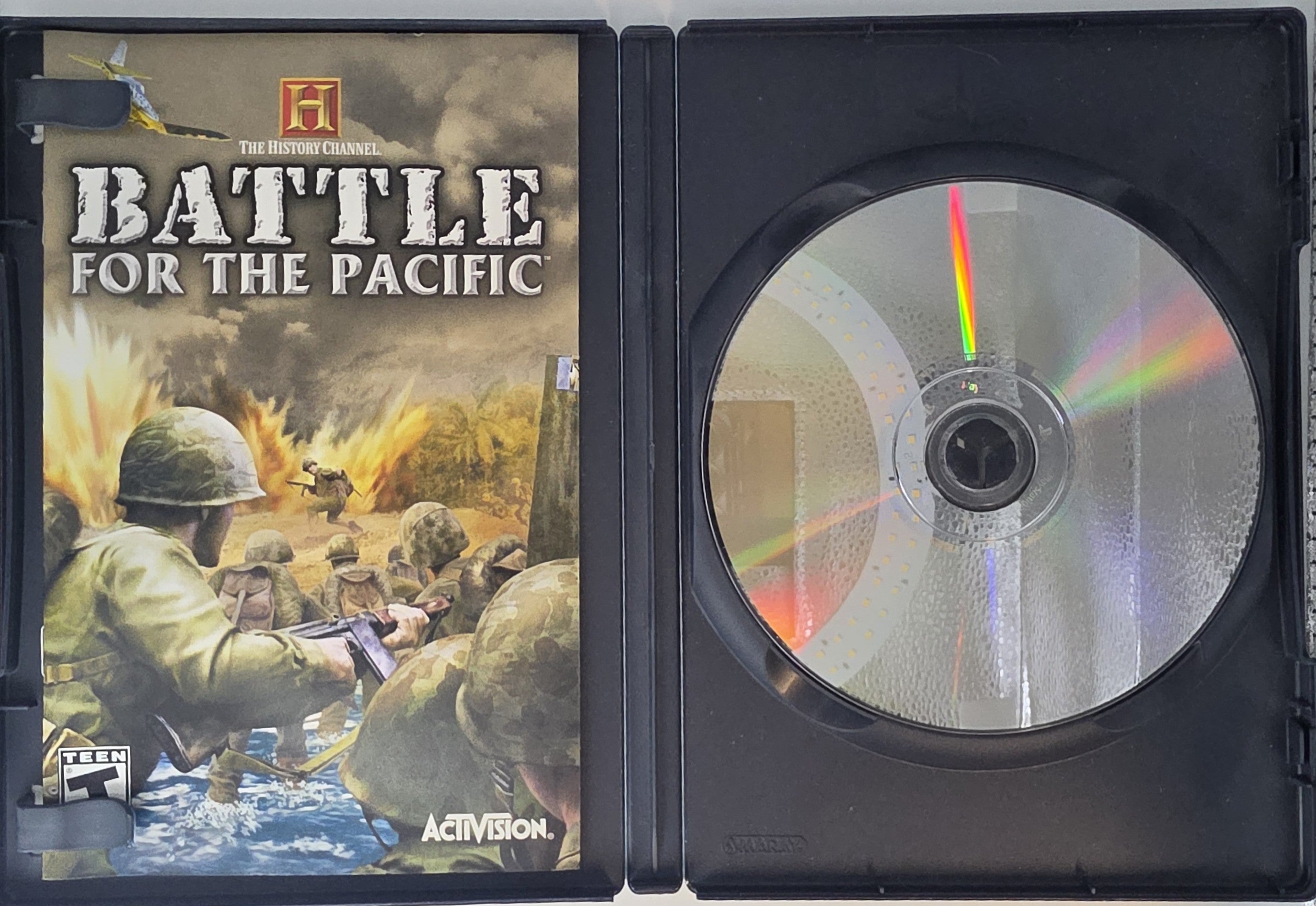 Battle for the Pacific PS2 CIB WWII Shooter Activision Complete