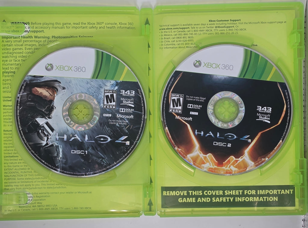 Halo 4 Xbox 360 CIB Tested Working