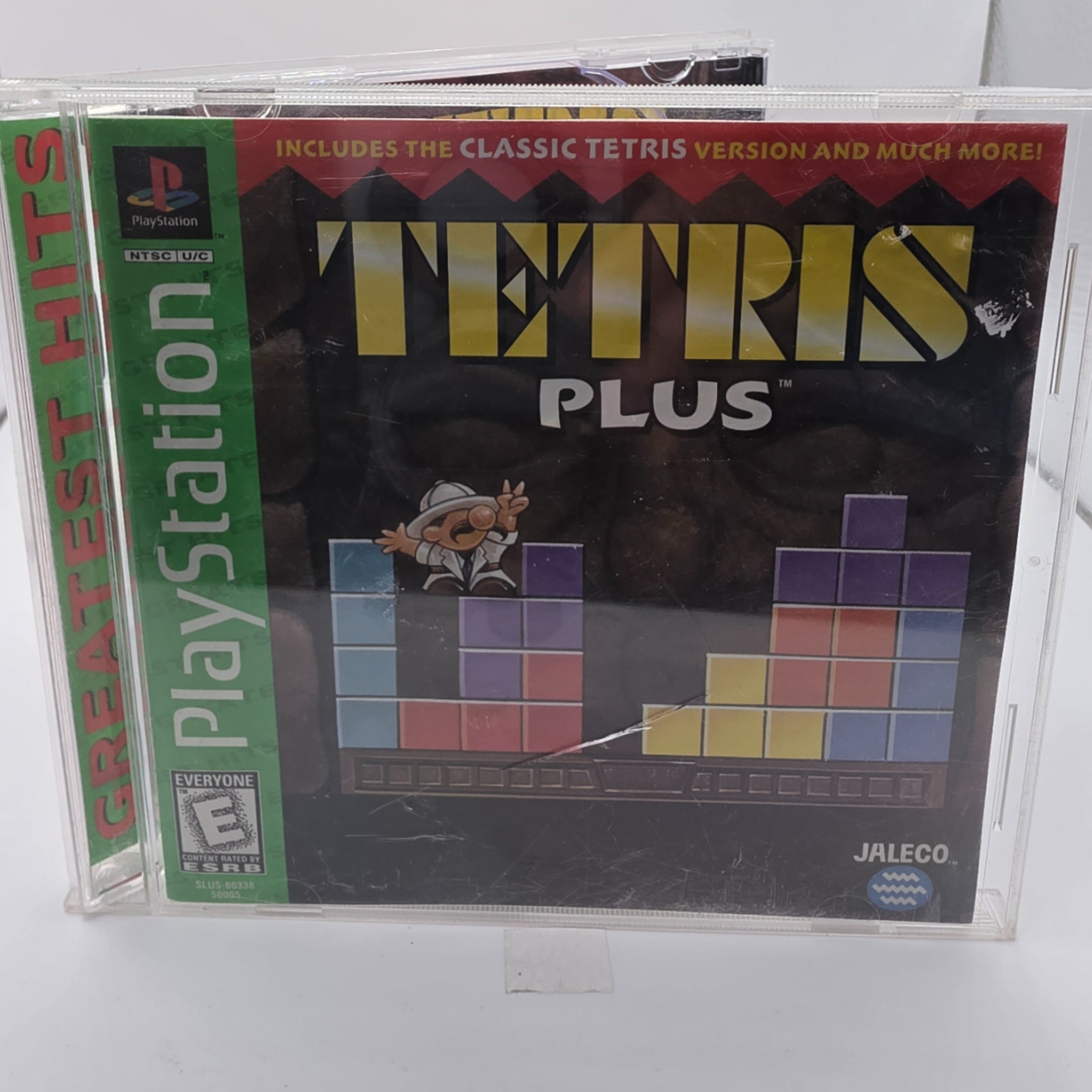 Tetris Plus PlayStation CIB Classic Puzzle Game
