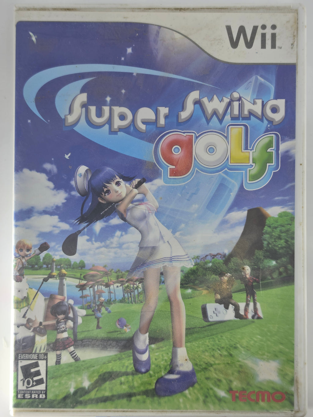 Super Swing Golf Wii CIB Complete Case Manual Disc