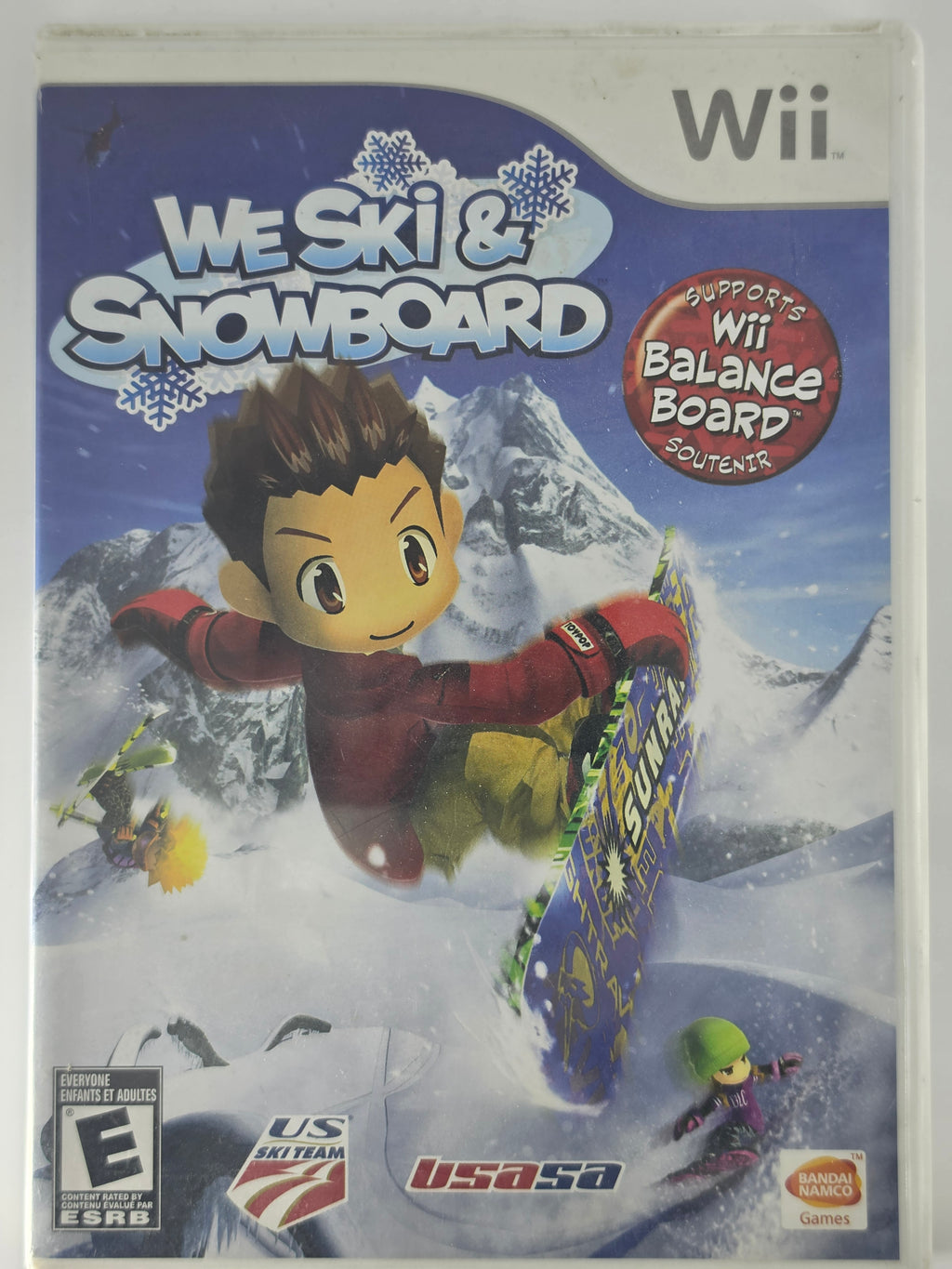 We Ski & Snowboard Wii CIB Complete with Manual and Case