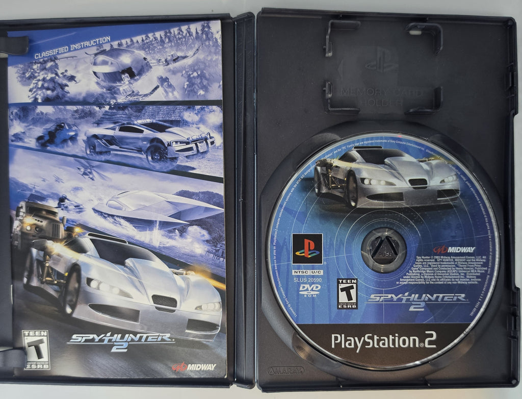 SpyHunter 2 PS2 CIB Midway Action Racing Game Complete In Box