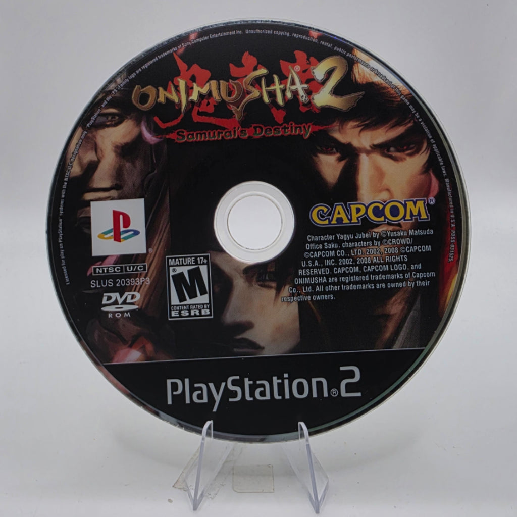 Onimusha 2 Samurai's Destiny PS2 Disc Only