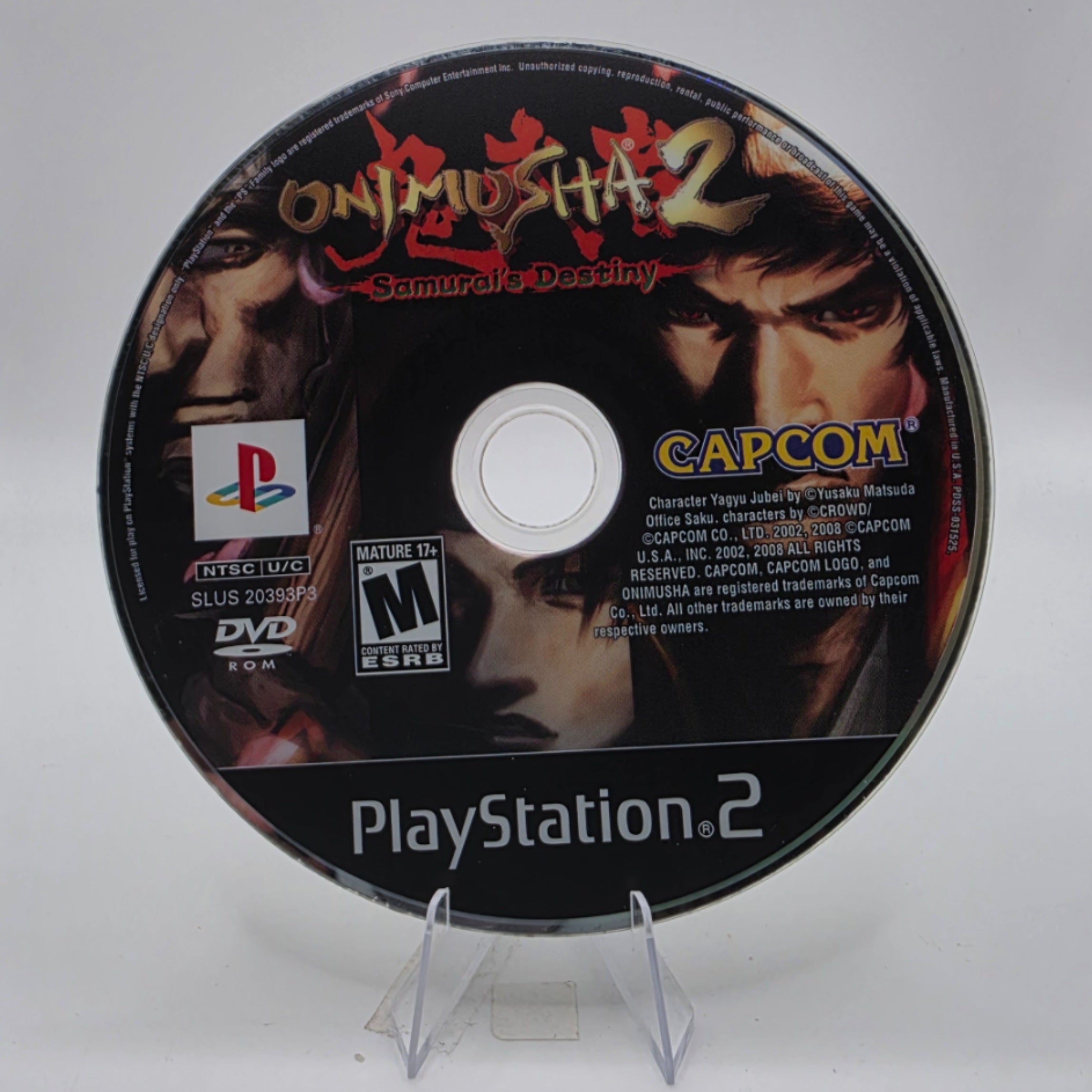 Onimusha 2 Samurai's Destiny PS2 Disc Only
