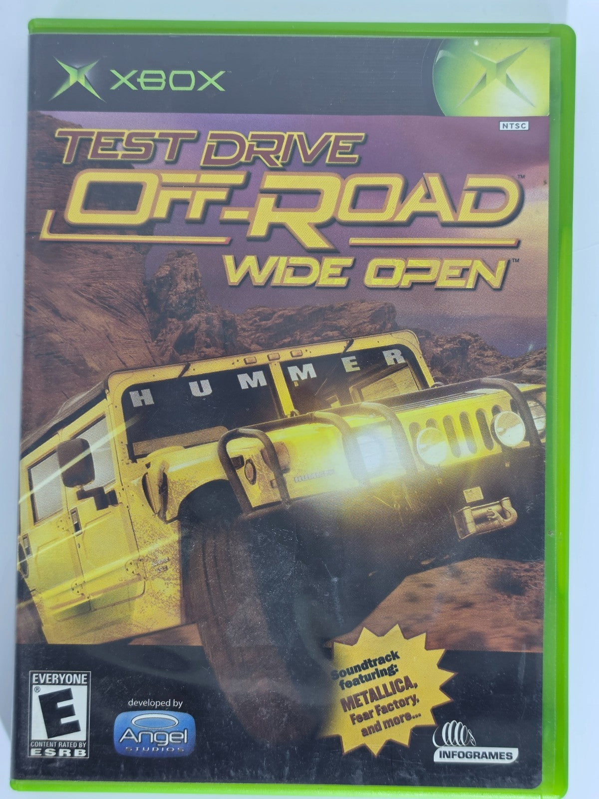 Test Drive: Off-Road Wide Open Original Xbox Authentic - CIB