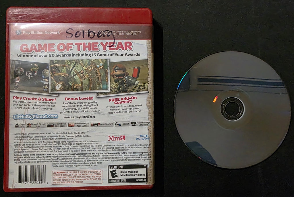 LittleBigPlanet -- Game of the Year Edition (Sony PlayStation 3, 2009)