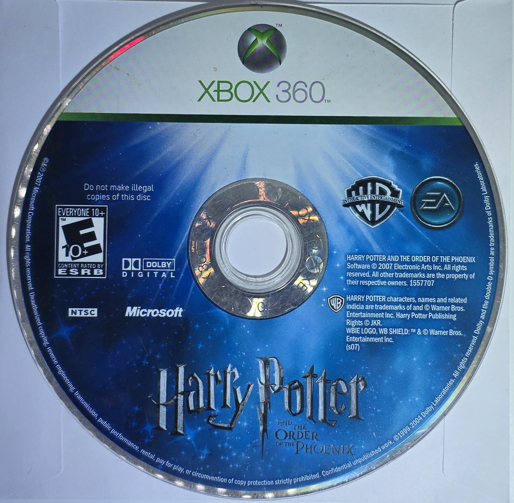 Harry Potter and the Order of the Phoenix - Xbox 360 - Authentic & Tested