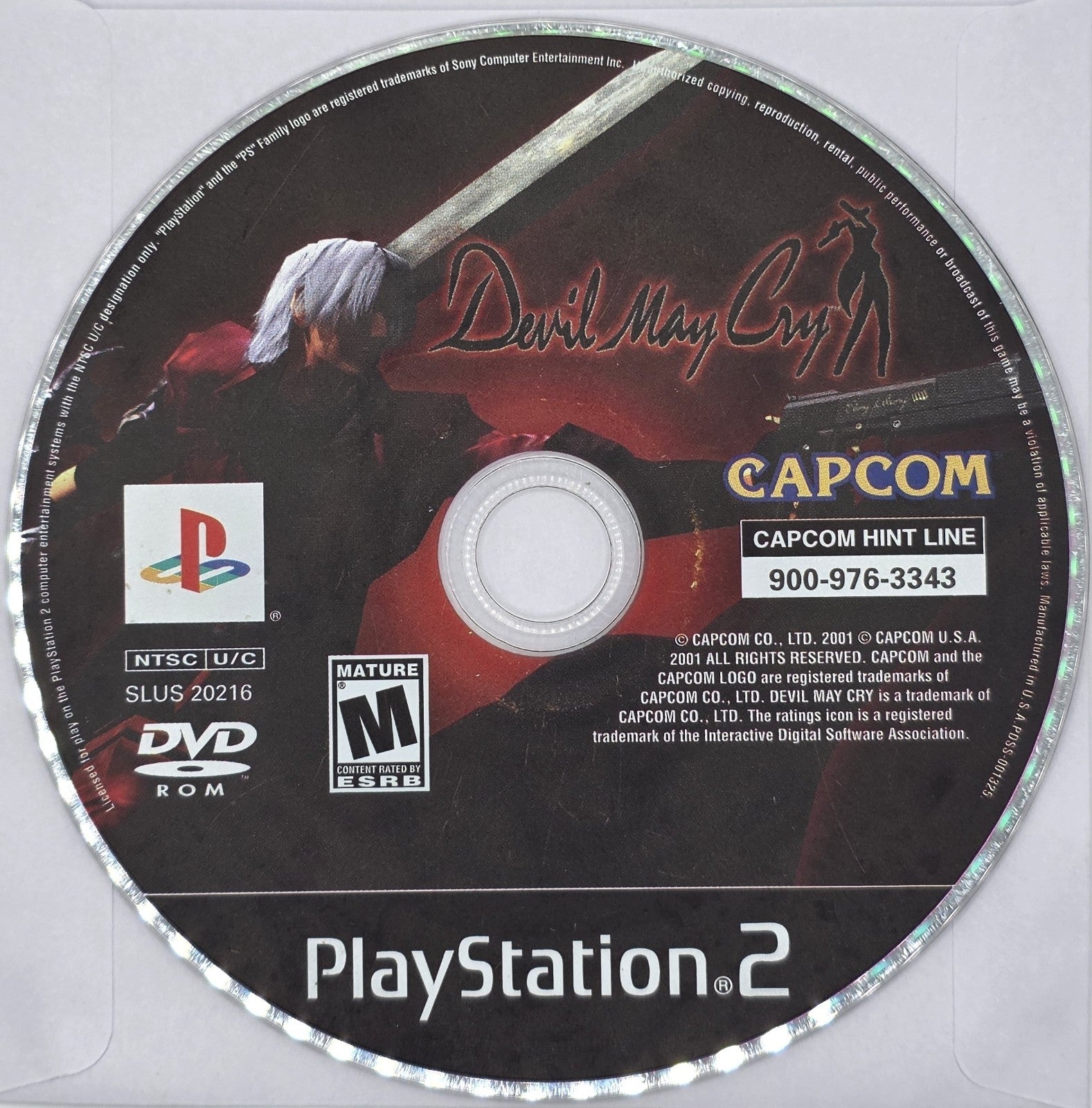Devil May Cry - Sony PlayStation 2 - Authentic & Tested