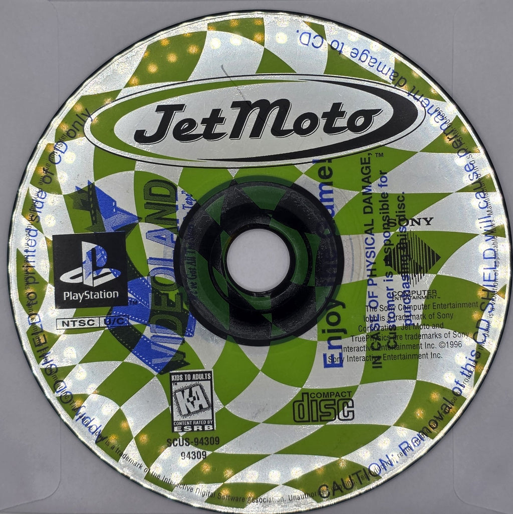 PS1 Jet Moto - Sony PlayStation 1 - Authentic & Tested