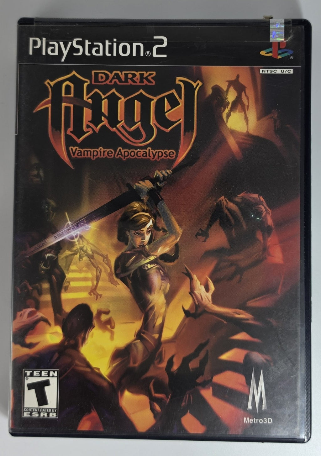 Dark Angel: Vampire Apocalypse PS2 Authentic - Restored & Tested - Disc + Case
