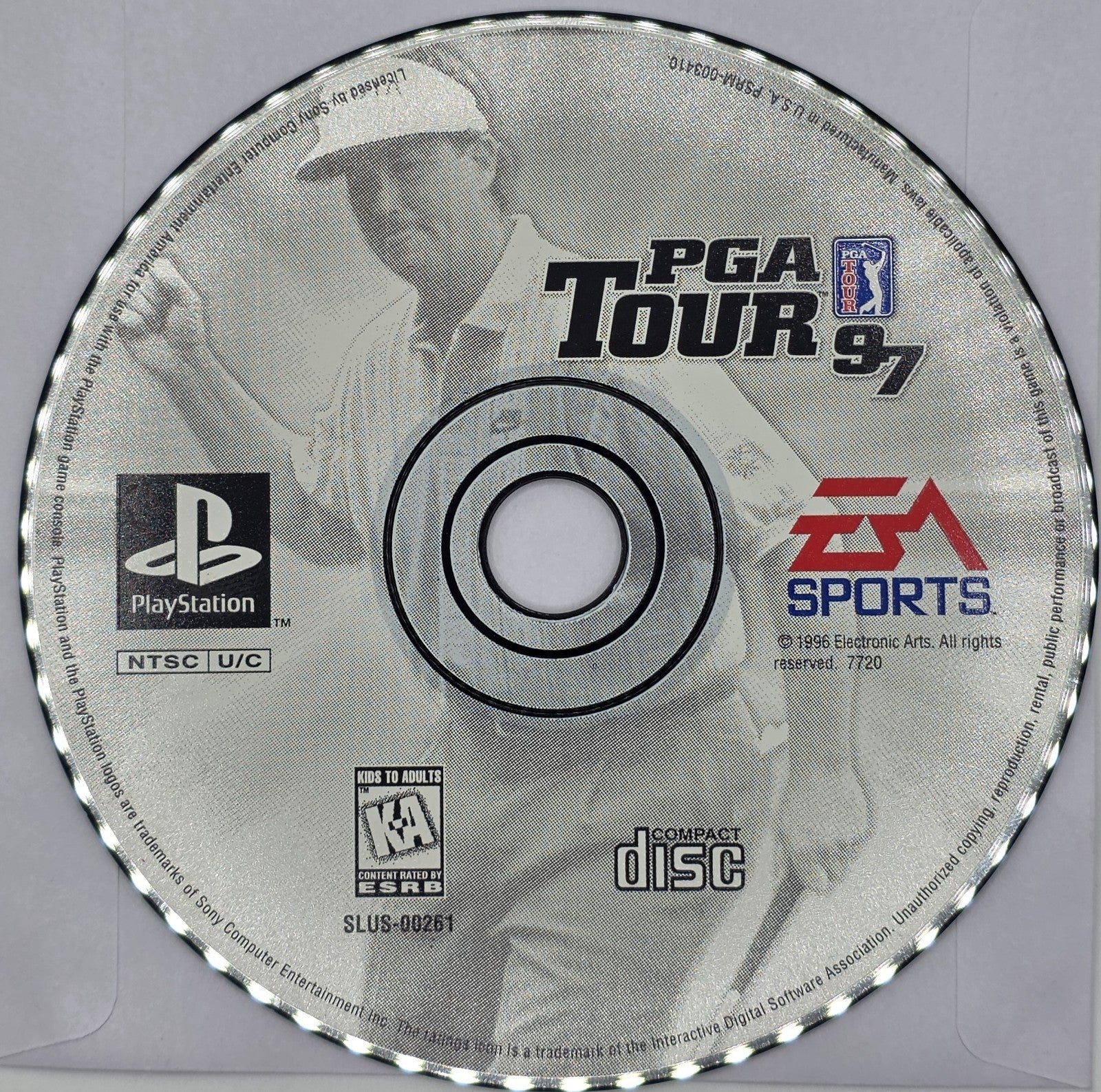 PS1 PGA Tour 97 - Sony PlayStation 1 - Authentic & Tested