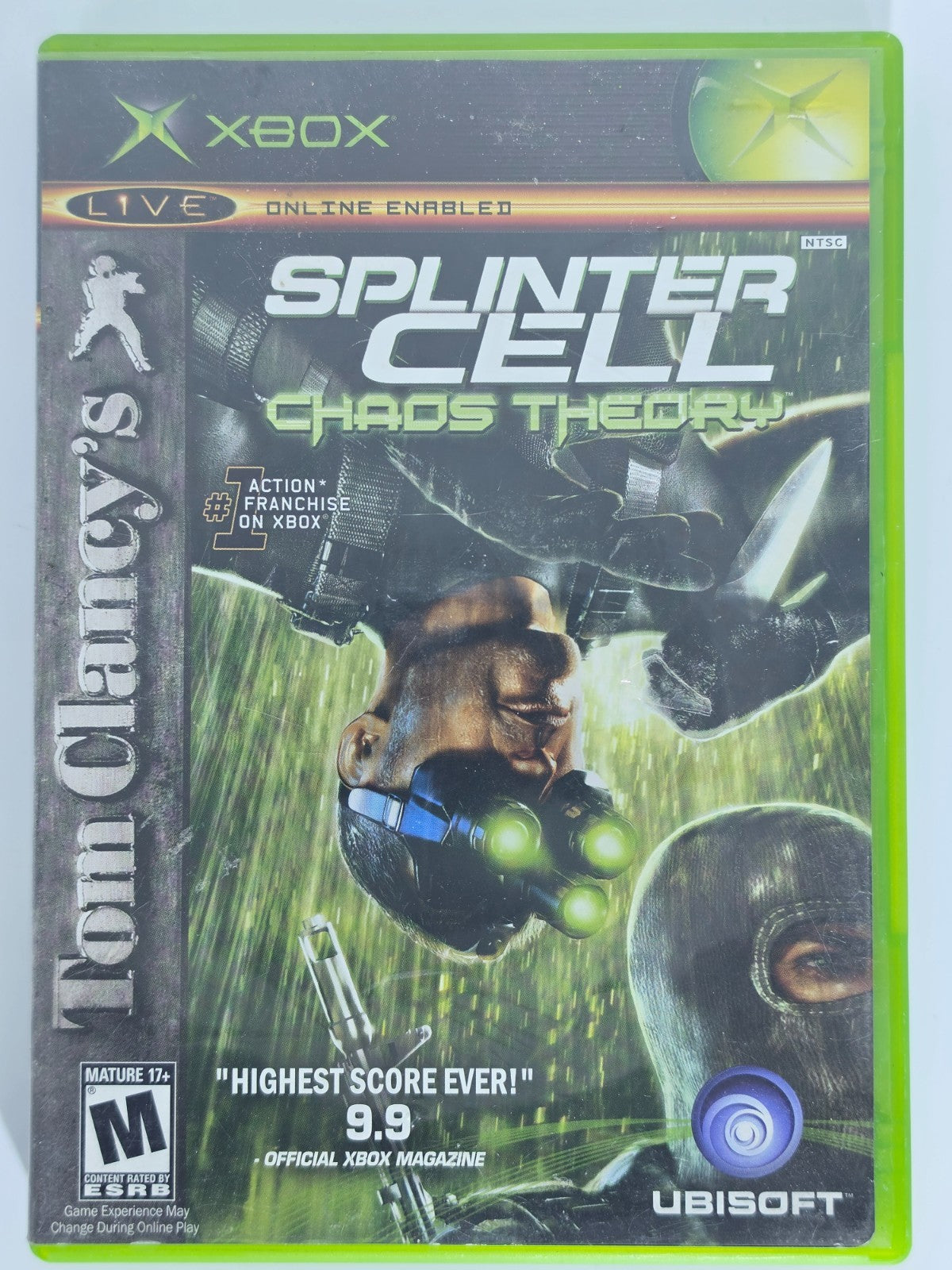 Splinter Cell: Chaos Theory Original Xbox Authentic - CIB
