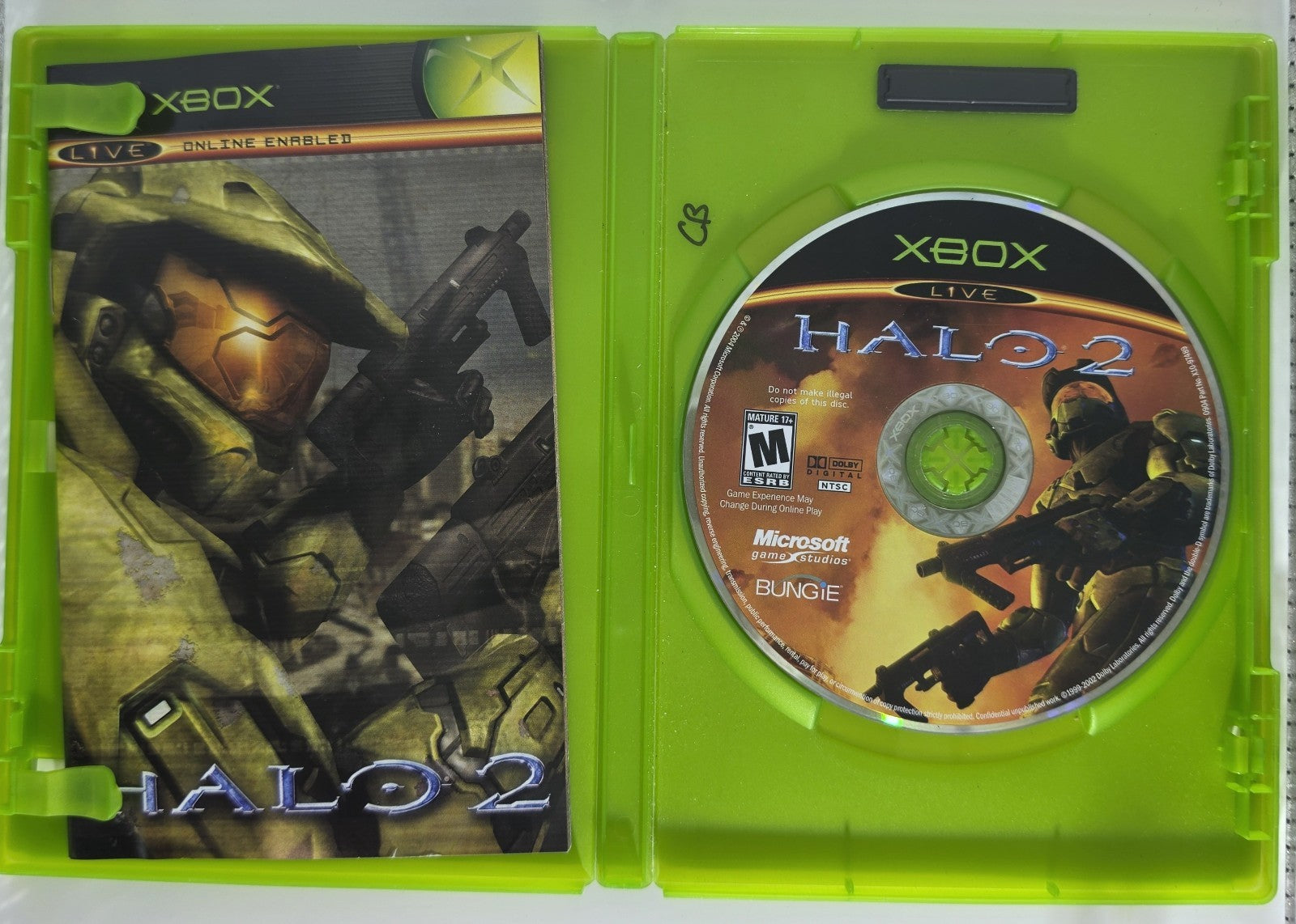 Halo 2 Original Xbox Authentic - CIB - Professionally Resurfaced