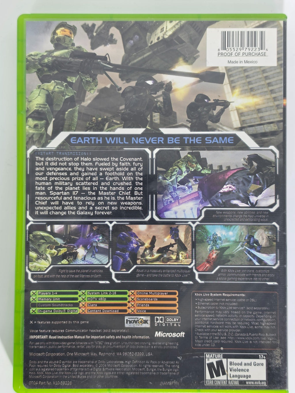 Halo 2 Original Xbox Authentic - CIB - Professionally Resurfaced