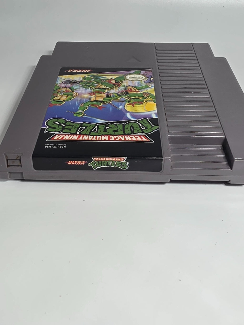 TMNT Teenage Mutant Ninja Turtles NES Authentic - Restored & Tested - Ultra Game