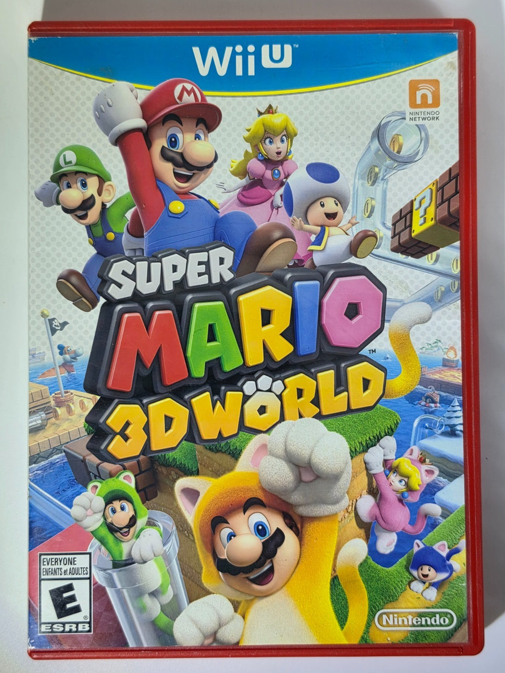 Super Mario 3D World Wii U Authentic - CIB - Tested