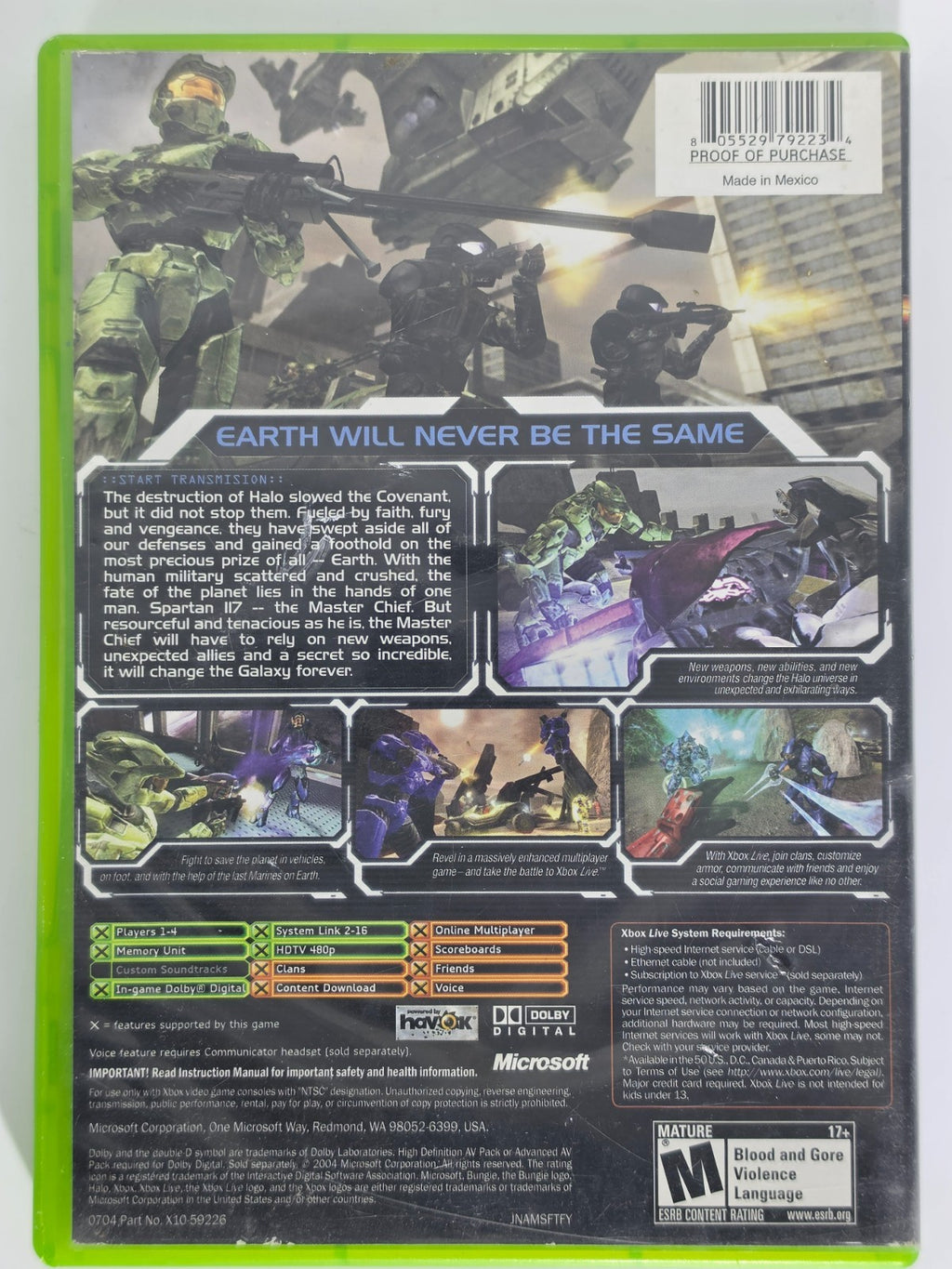 Halo 2 Original Xbox Authentic - CIB - Professionally Resurfaced