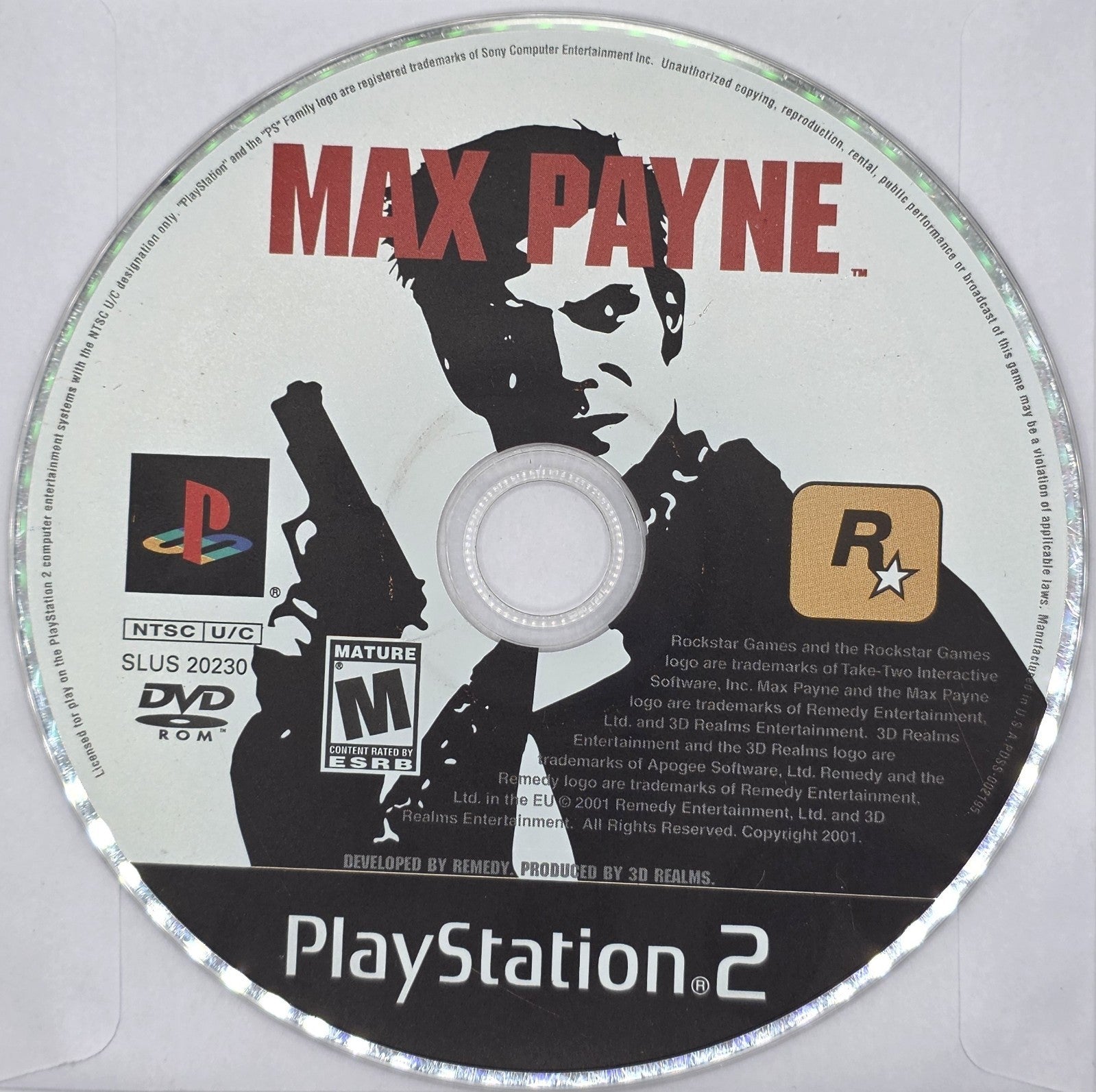 Max Payne - Sony PlayStation 2 - Authentic & Tested