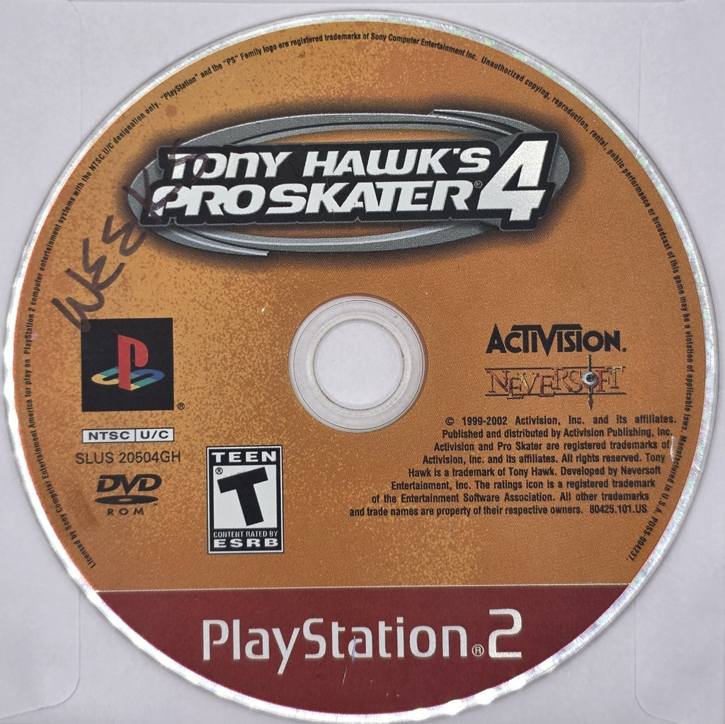 Tony Hawk's Pro Skater 4 - Sony PlayStation 2 - Authentic & Tested