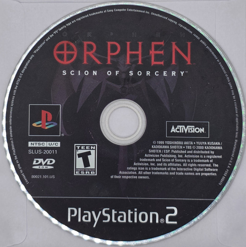 Orphen: Scion of Sorcery - Sony PlayStation 2 - Authentic & Tested