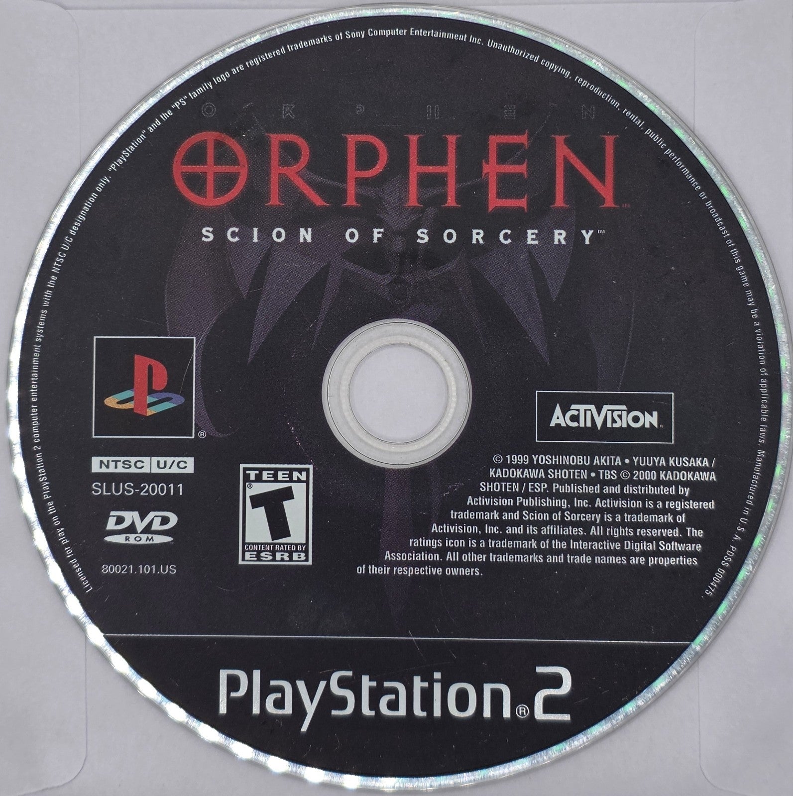 Orphen: Scion of Sorcery - Sony PlayStation 2 - Authentic & Tested