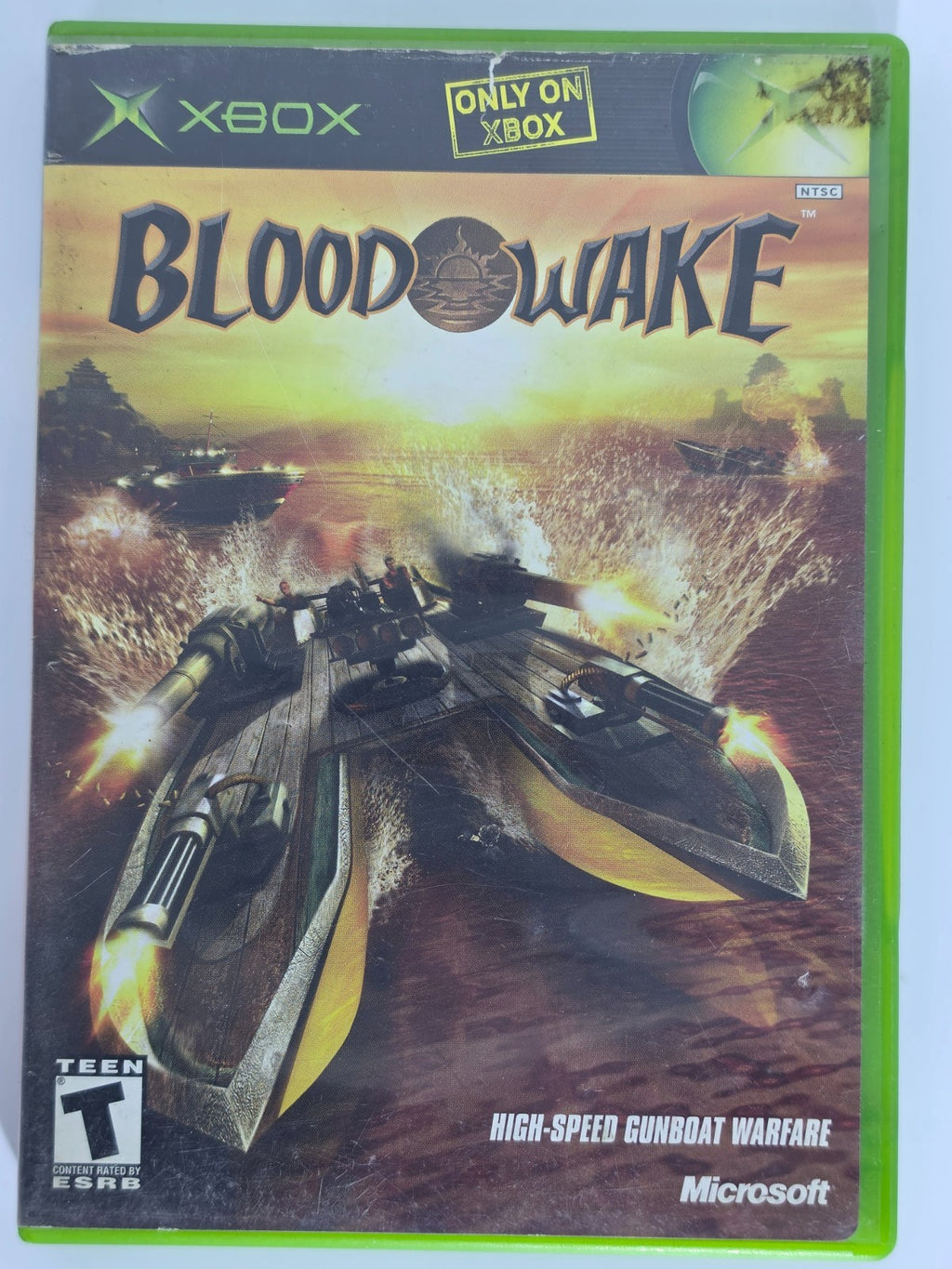 Blood Wake Original Xbox Authentic - CIB - Professionally Resurfaced