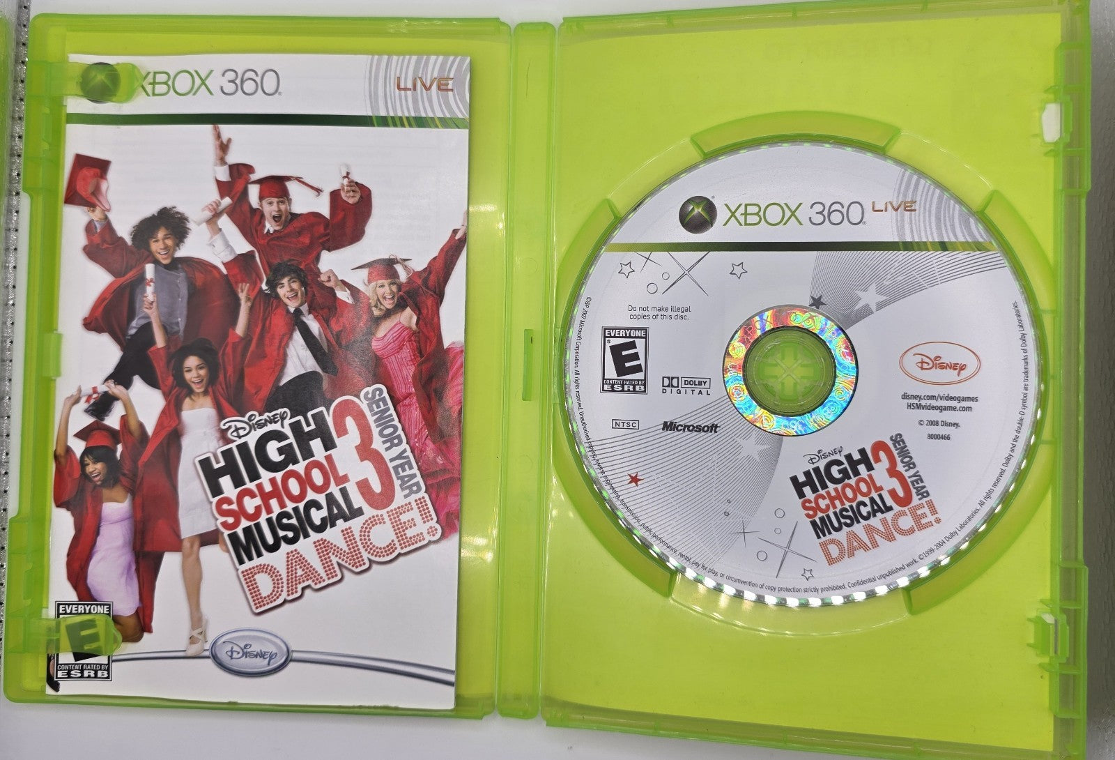 High School Musical 3: Senior Year DANCE! - Xbox 360 - Authentic & Tested