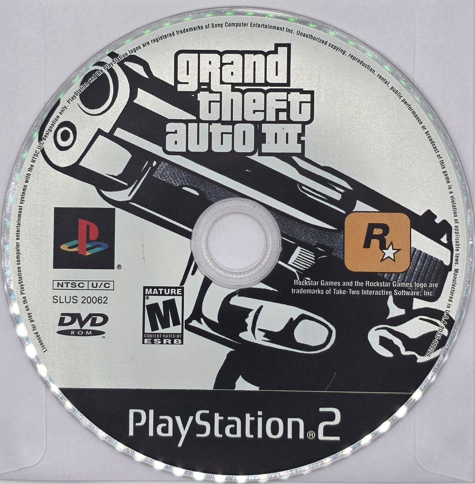 Grand Theft Auto III - Sony PlayStation 2 - Authentic & Tested