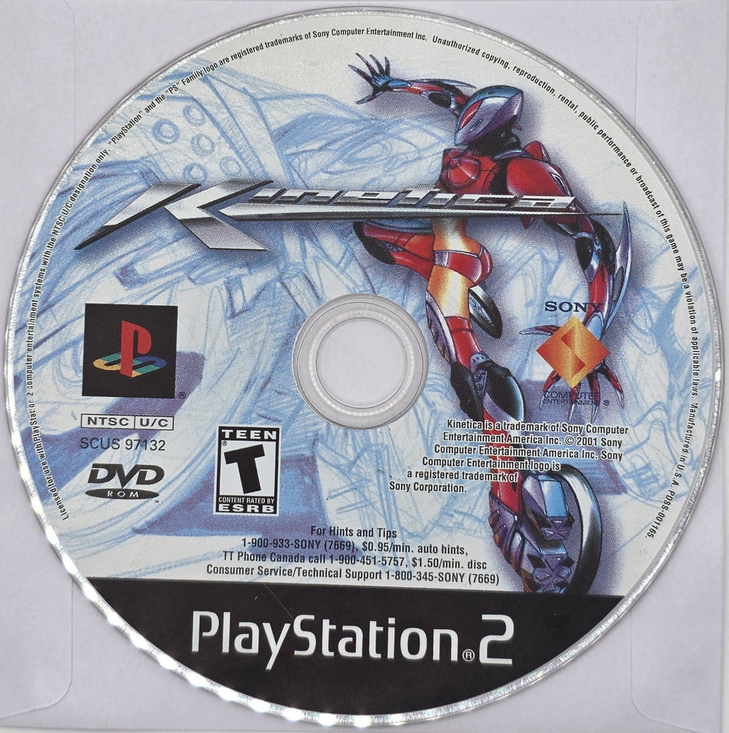 Kinetica - Sony PlayStation 2 - Authentic & Tested