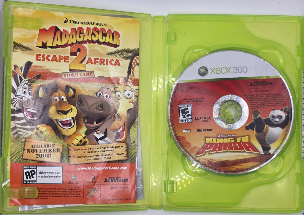 LEGO Indiana Jones & Kung Fu Panda Double Pack - Xbox 360 (CIB)