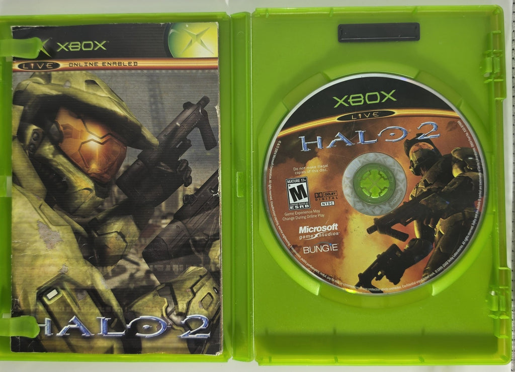 Halo 2 Original Xbox Authentic - CIB - Professionally Resurfaced