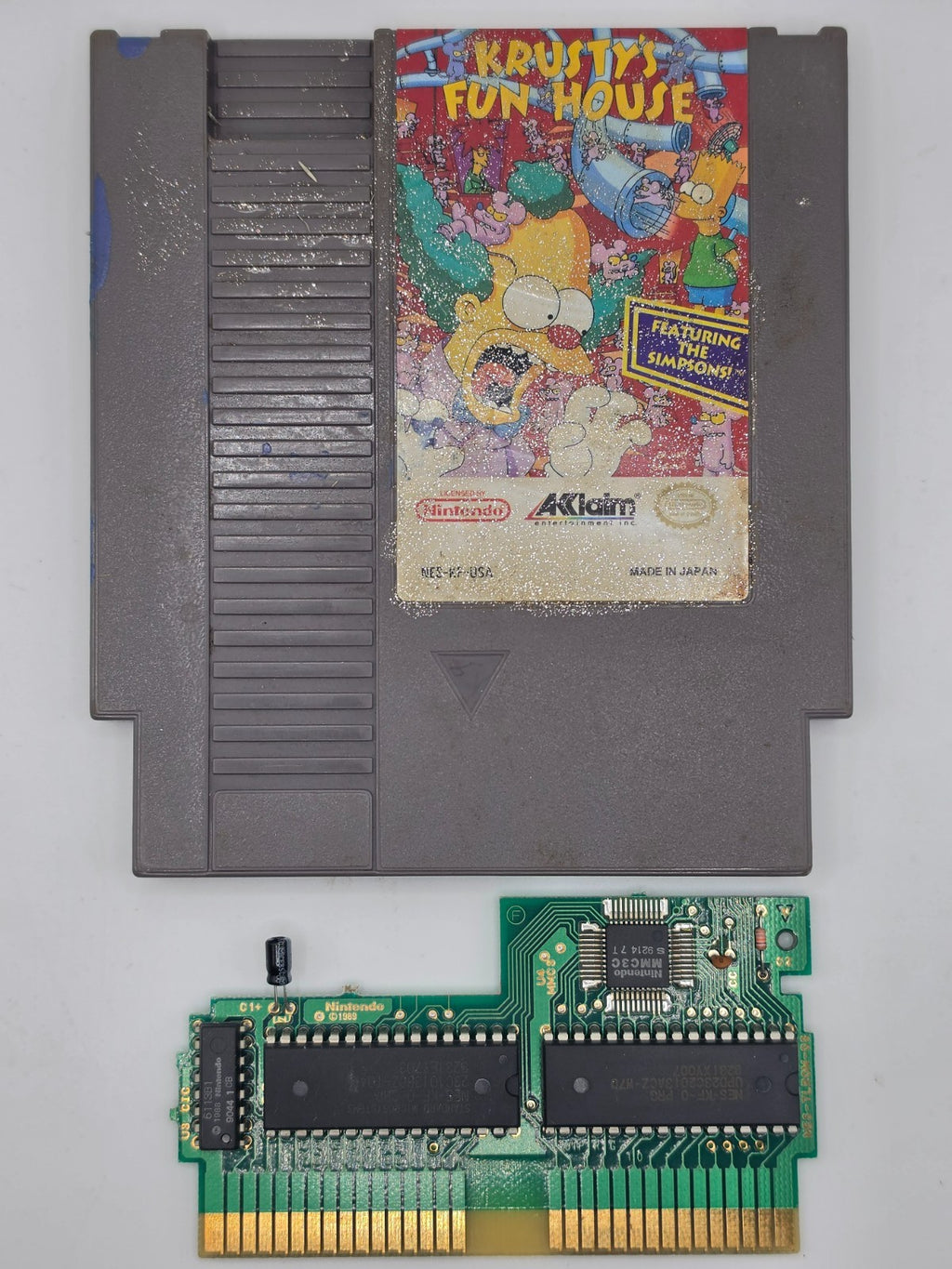 Krusty's Fun House Nintendo NES Authentic - Professionally Cleaned - Tested Wor