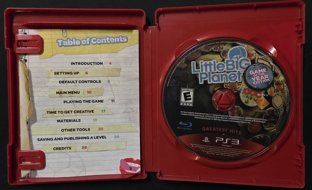 LittleBigPlanet -- Game of the Year Edition (Sony PlayStation 3, 2009)