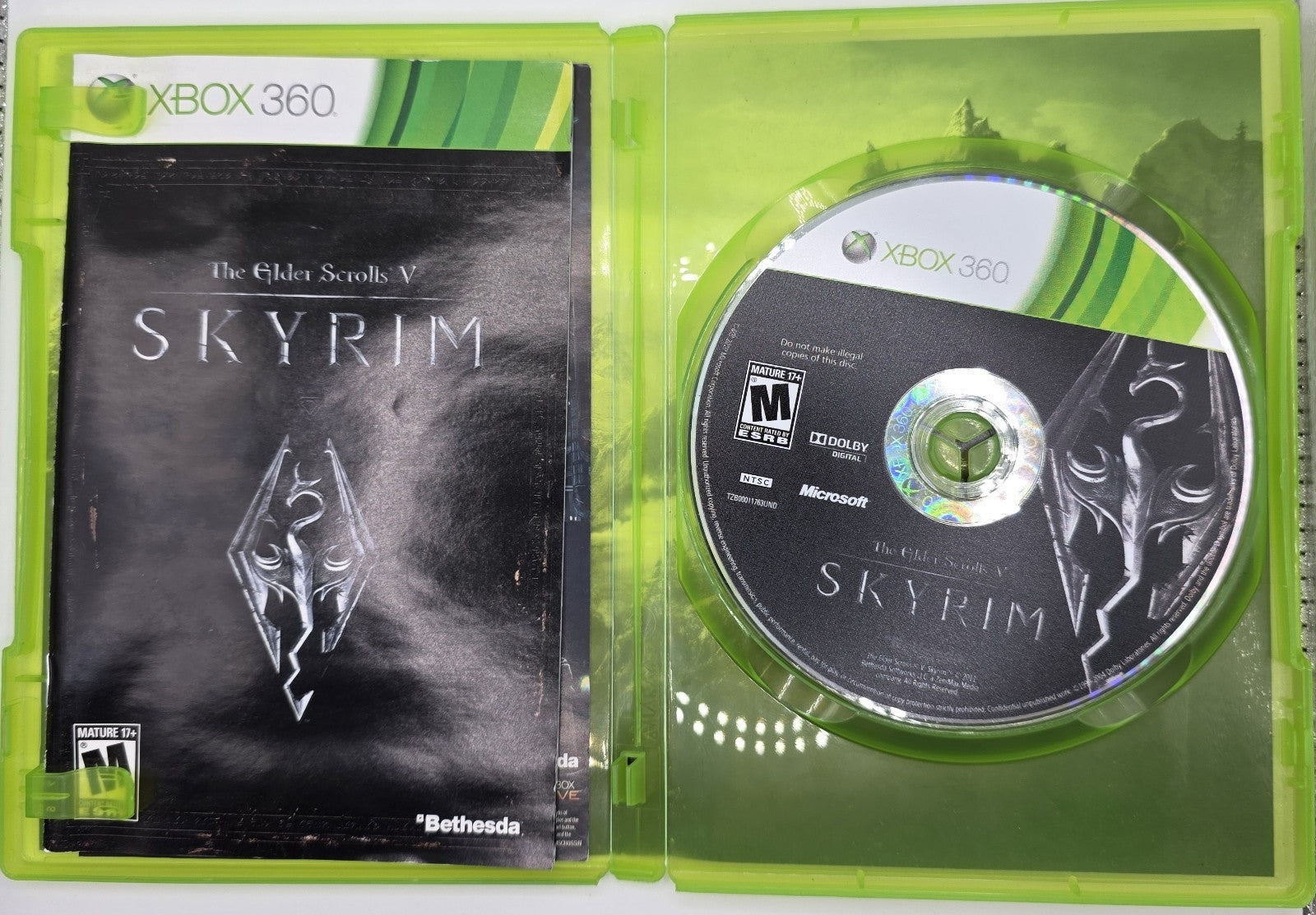 The Elder Scrolls V: Skyrim - Xbox 360 - Authentic & Tested