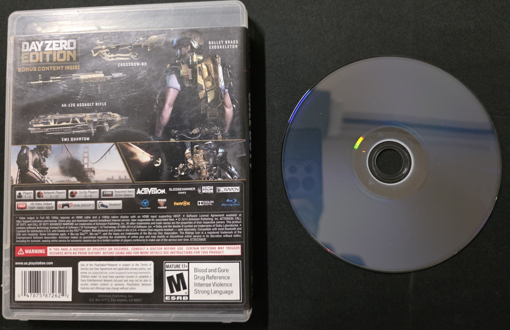 Call of Duty: Advanced Warfare -- Day Zero Edition (Sony PlayStation 3, 2014)