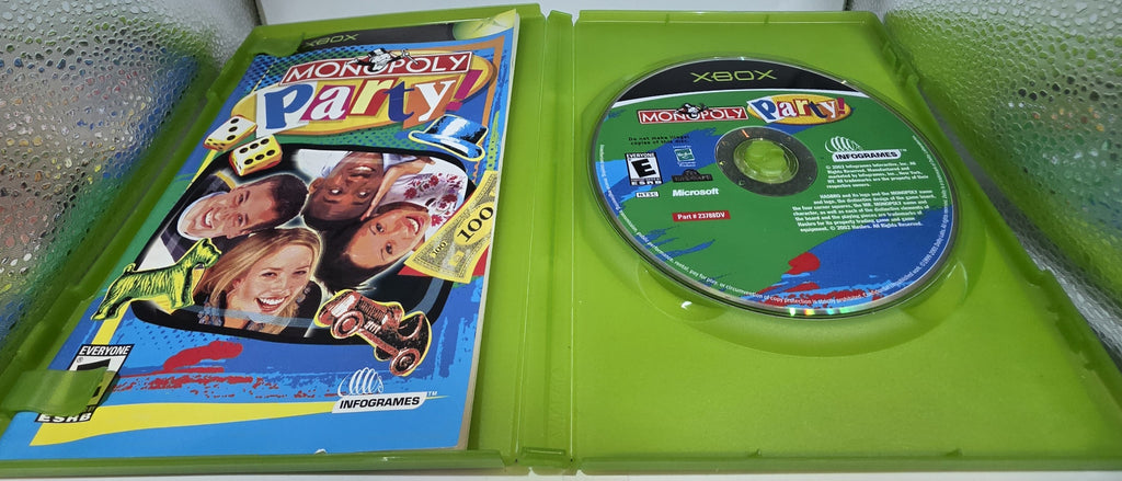 Monopoly Party Xbox CIB Complete Original Case Manual Disc