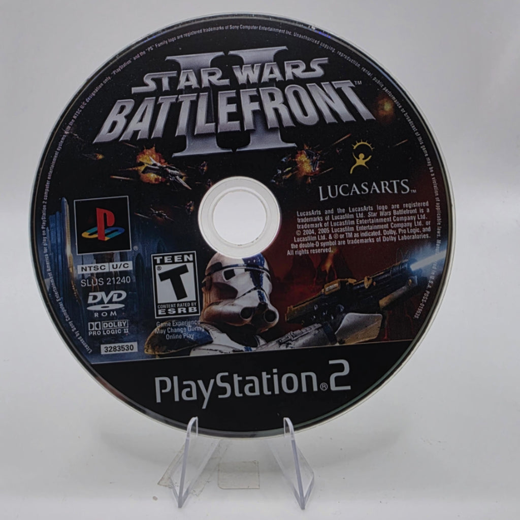 Star Wars Battlefront II PS2 Disc Only
