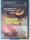 Street Fighter EX3 PS2 Box + Game Capcom Fighting CIB