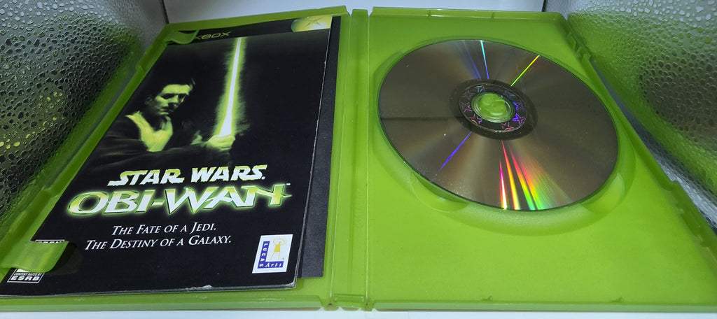 Star Wars Obi-Wan Xbox CIB Complete Case Manual Disc